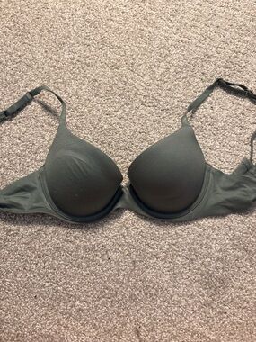 aerie Olive Green T-Shirt Demi Bra